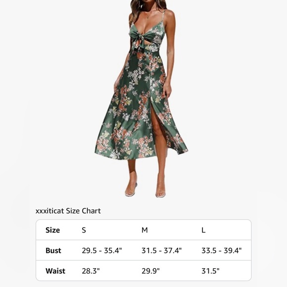 xxxiticat Sundress with Plunge Neckline - Picture 2 of 6